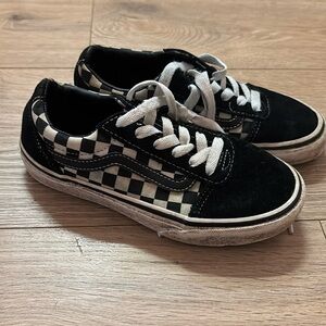 Vans Old Skool Black White Check Checkerboard Kids Youth 1
